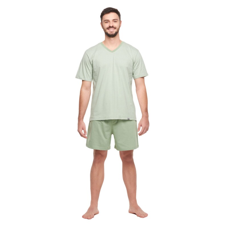 Pijama Masculino  Sonhart manga curta e short 