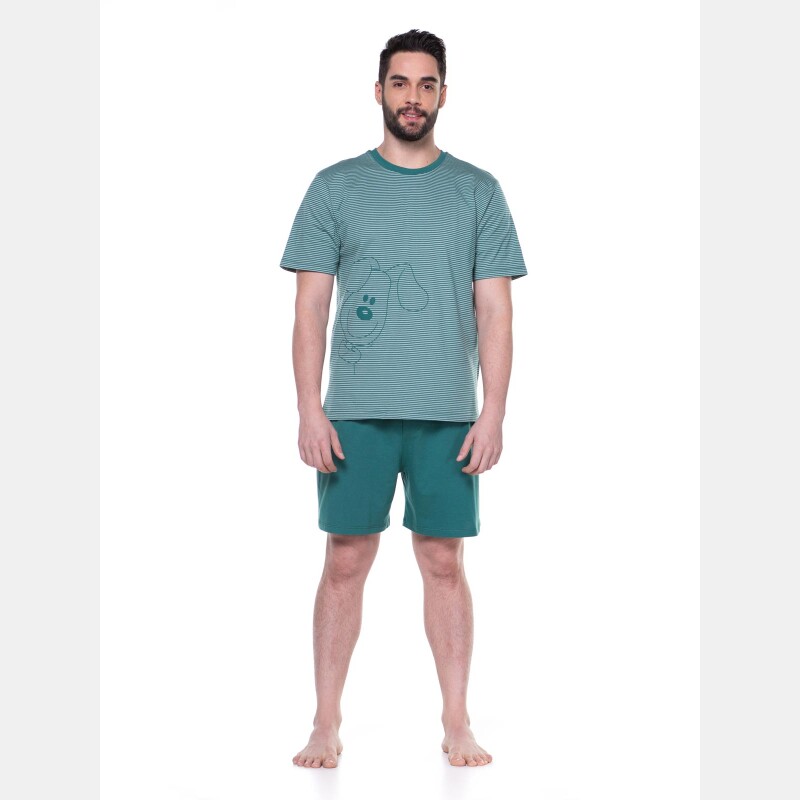 Conjunto Masculino Adulto Manga Curta e Short