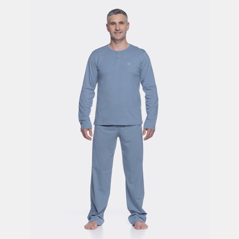 Homewear clássico manga longa e calça          