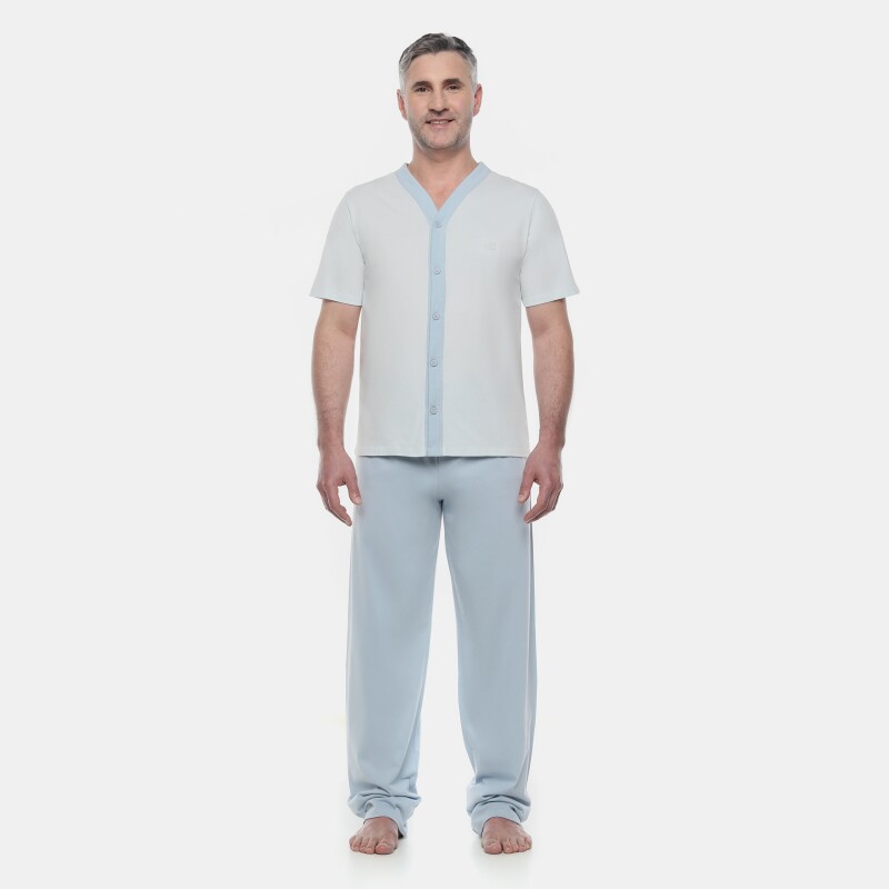 Homewear Clássico Manga Curta e Calça       