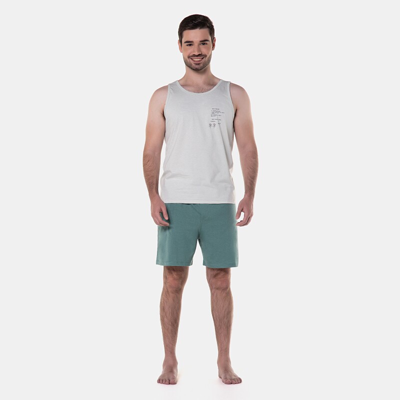 Pijama regata e short