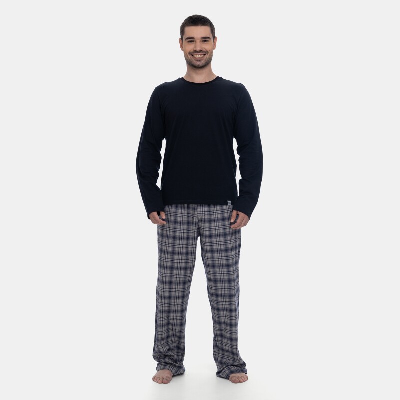 Pijama Manga Longa e Calça
