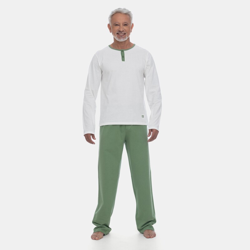 Homewear Clássico Manga Longa e Calça