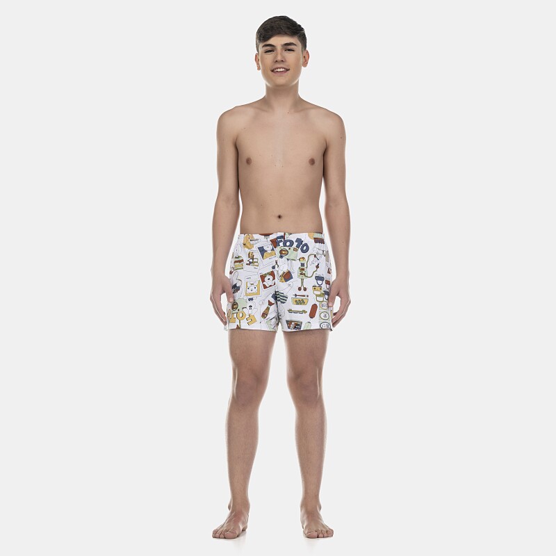 Short Masculino Adulto Estampado