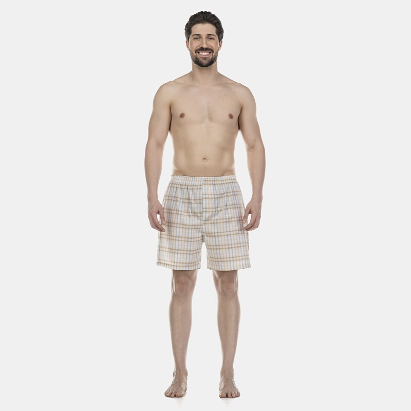 Short Masculino Adulto Tricoline