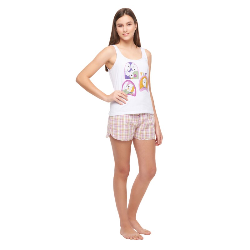 Pijama regata e short    