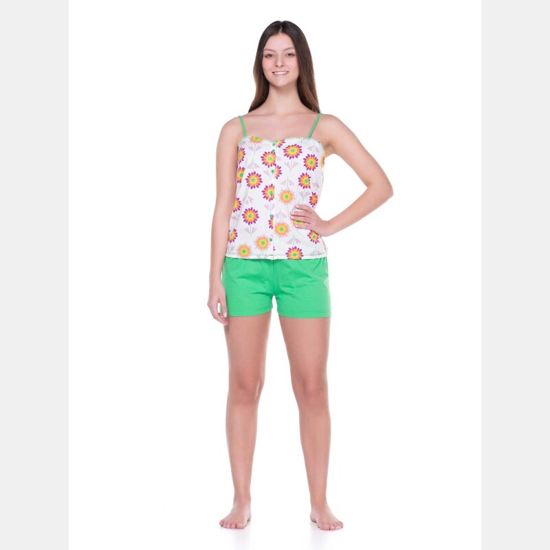 PIJAMA ALÇA E SHORT