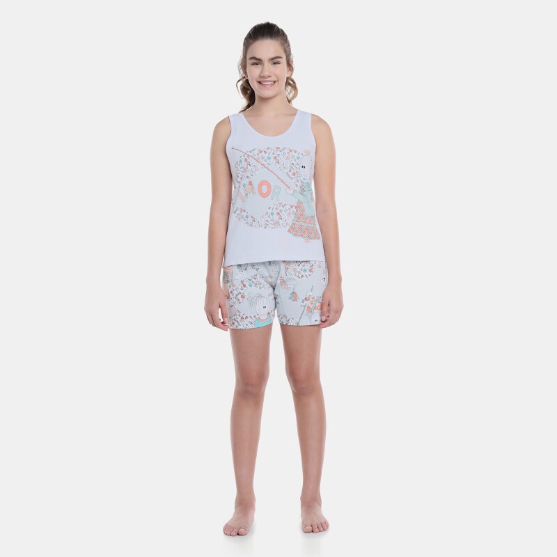 Pijama regata e short