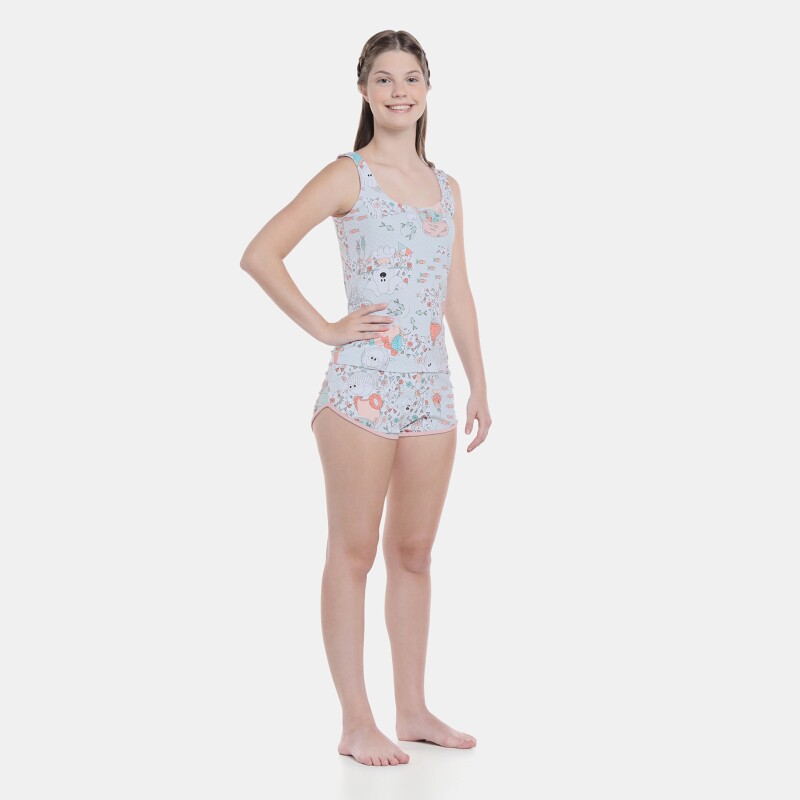 Pijama regata e short