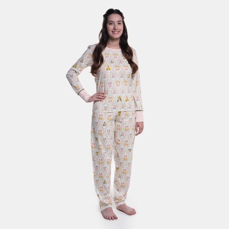 Pijama Manga Longa e Calça