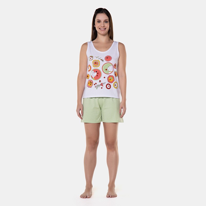 Pijama regata e short             