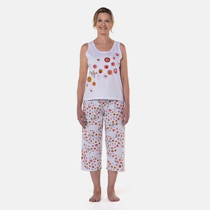 Pijama regata e corsário     