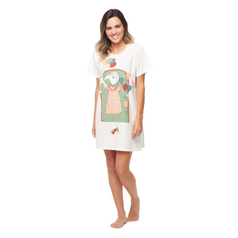 Camisão manga curta 