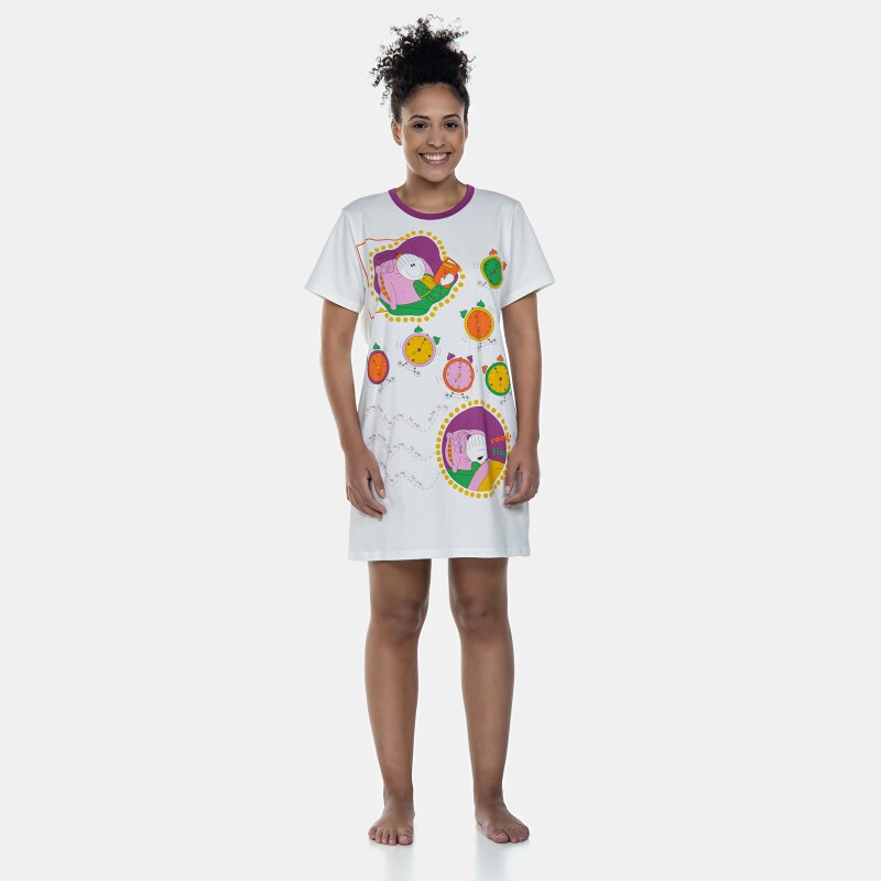 Camisão Manga Curta