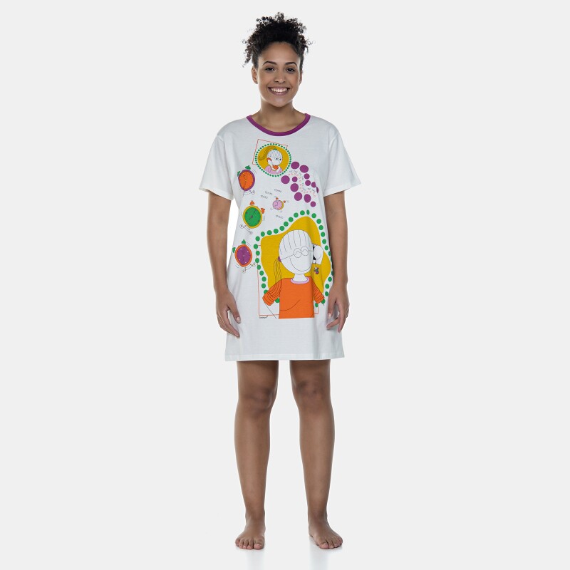 Camisão Manga Curta