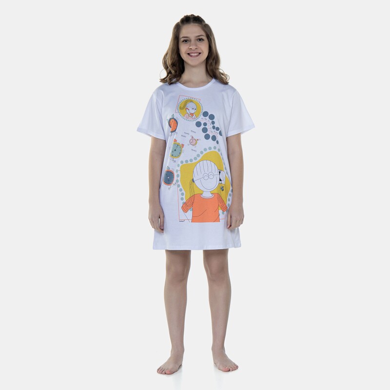 Camisão Manga Curta