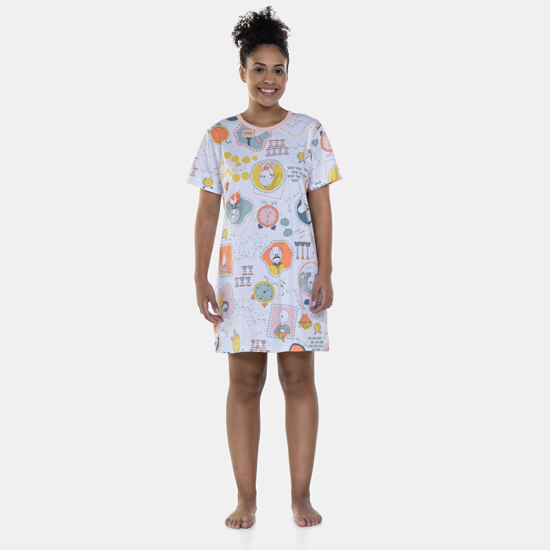 Camisão Manga Curta