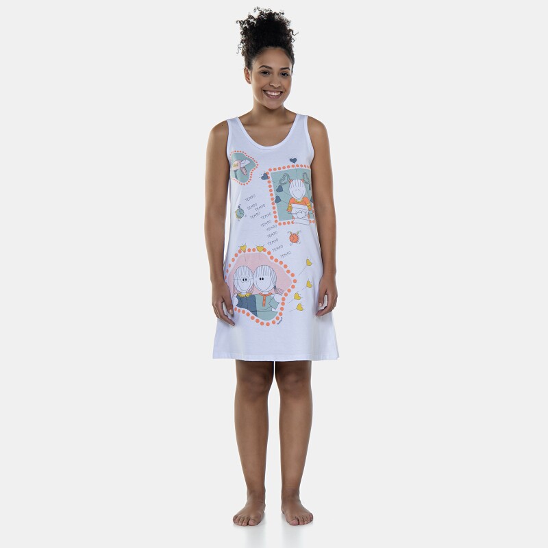 Loja Online Sonhart | Camisola Feminina Regata Média Pat e Annie