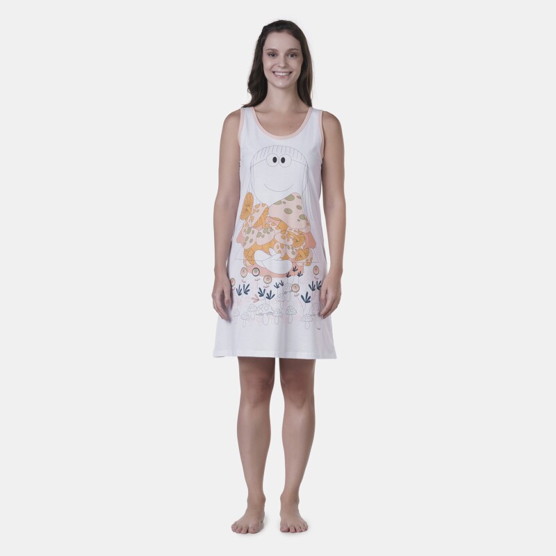 Camisola Sonhart Feminina regata Média Estampa Annie              