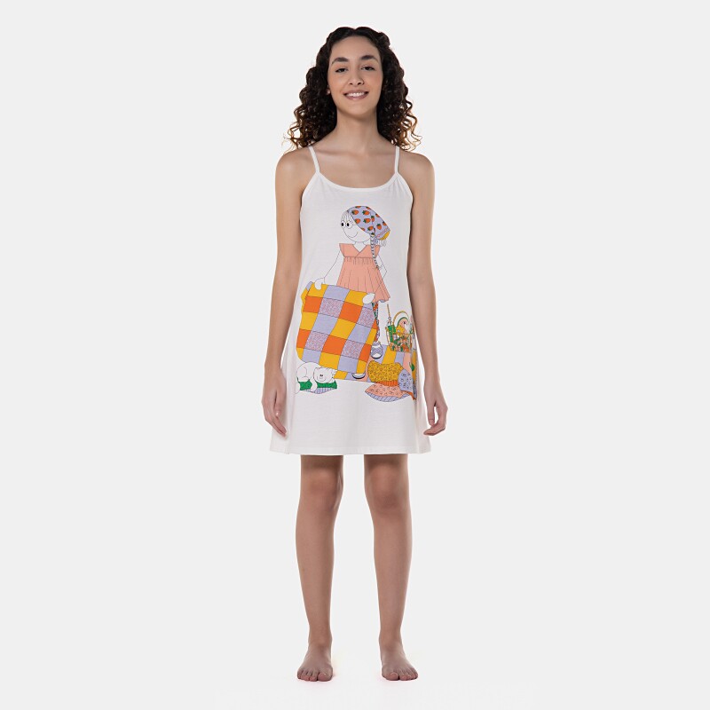 Camisola Feminina Adulto alça 