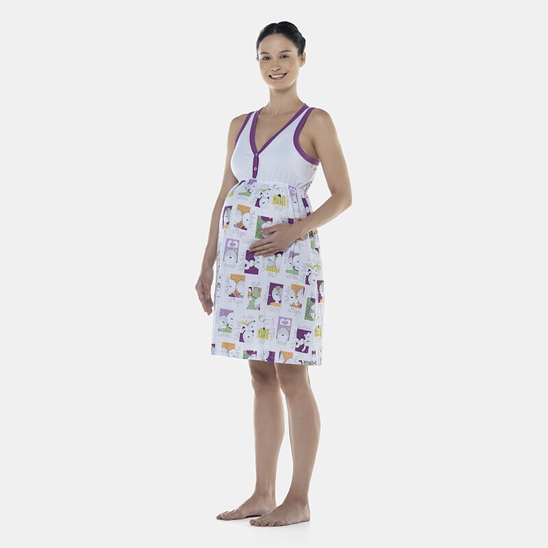 Camisola Feminina Gestante Regata