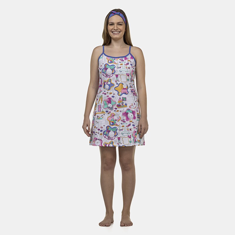 Camisola Feminina Adulto Alça