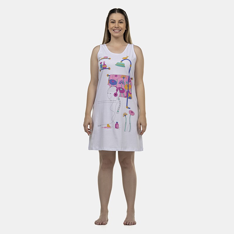 Camisola Feminina Adulto Regata
