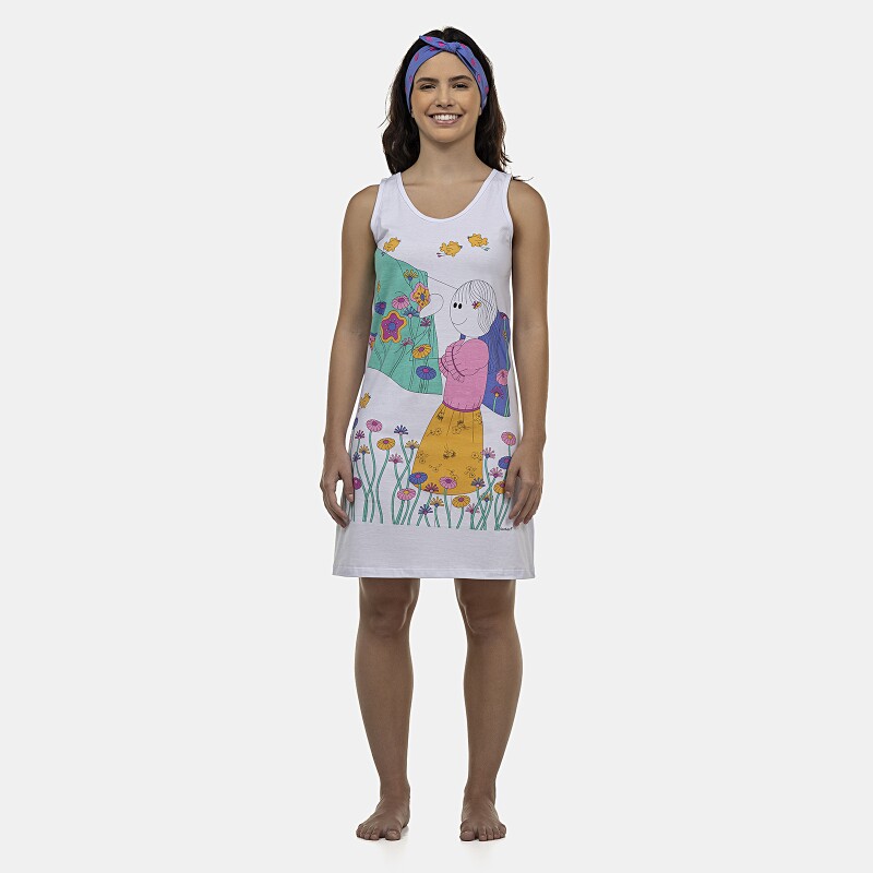 Camisola Feminina Adulto Regata Cinturado