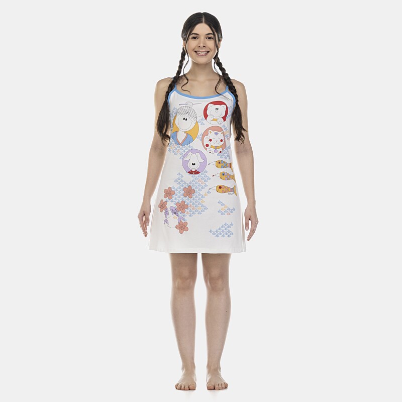 Camisola Feminina Adulto Alça