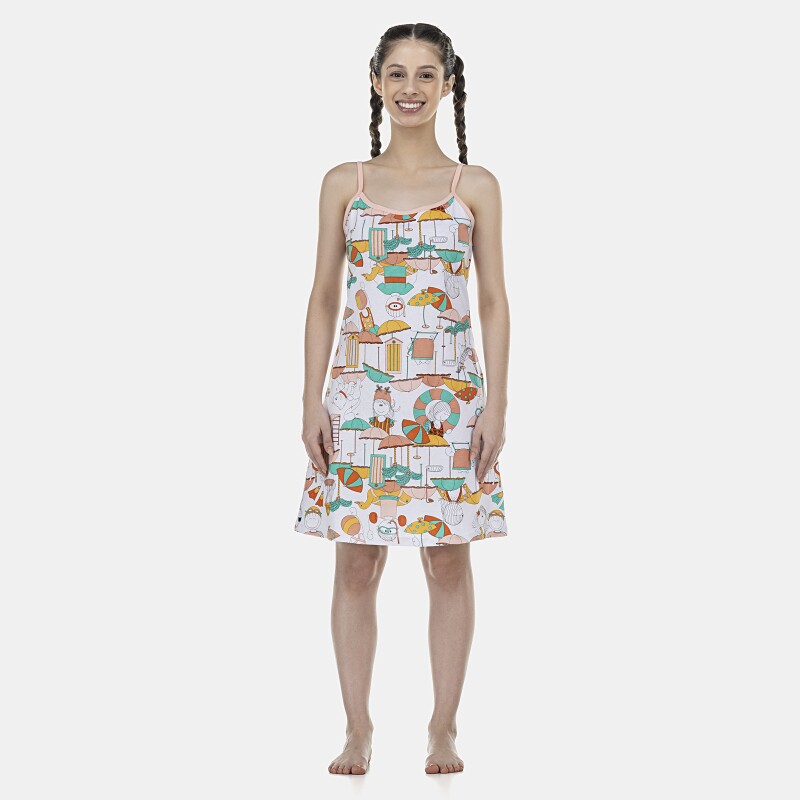 Camisola Feminina Adulto Alça