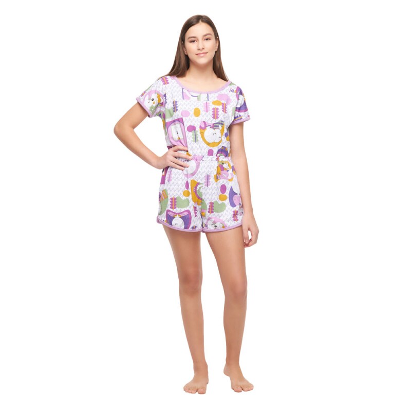 Macaquinho manga curta