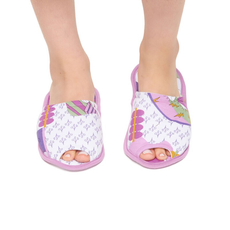 Pantufa Feminino Adulto Com Abertura