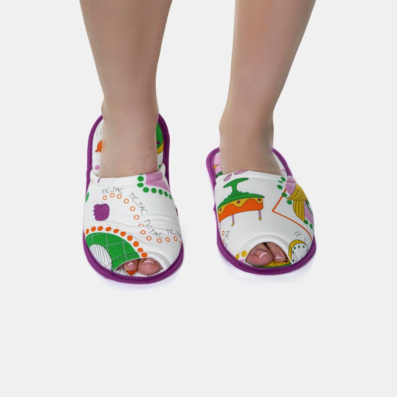 Pantufa Com Abertura Adulto