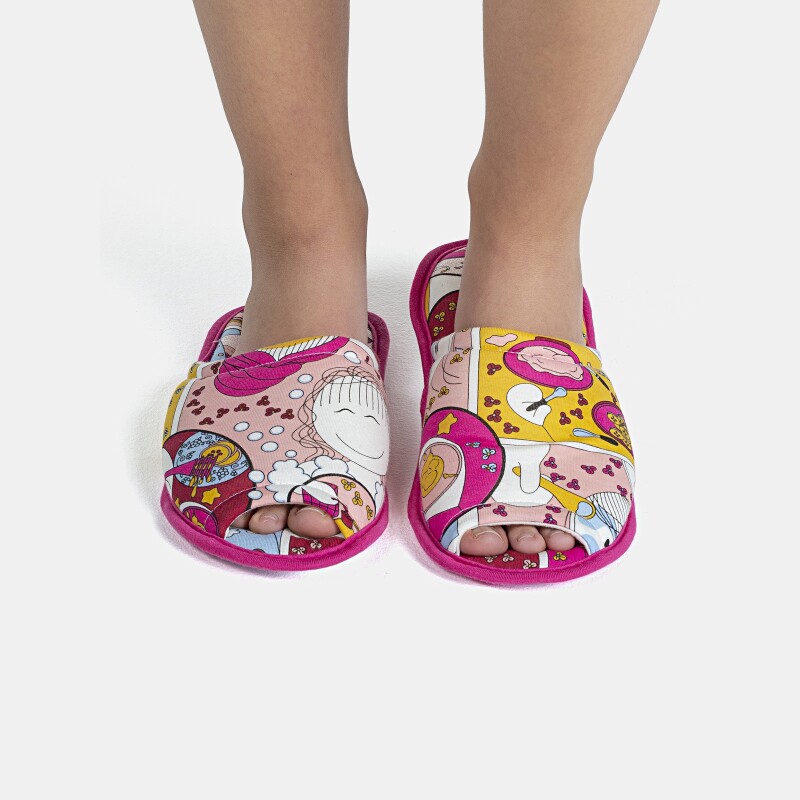 Pantufa Feminina Adulto Com Abertura