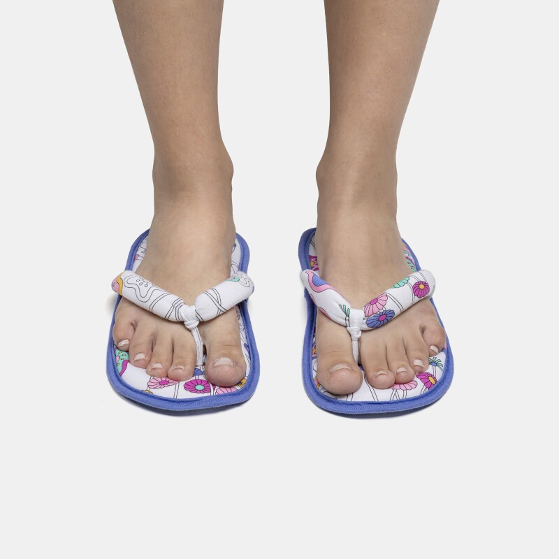 Chinelo Feminino Adulto Tiras 