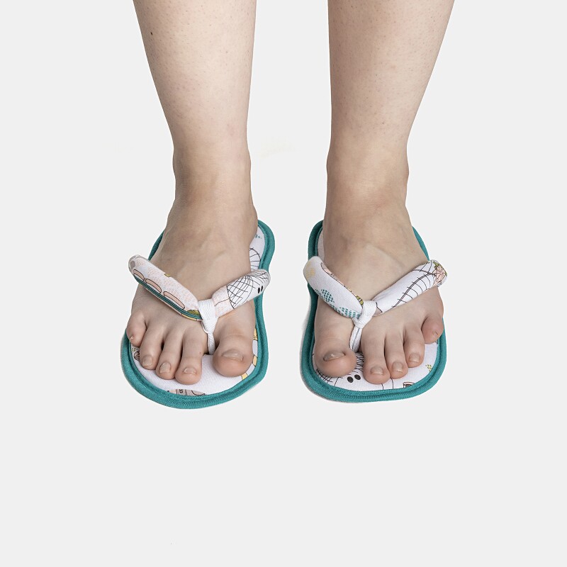 Chinelo Feminino Adulto Tiras 