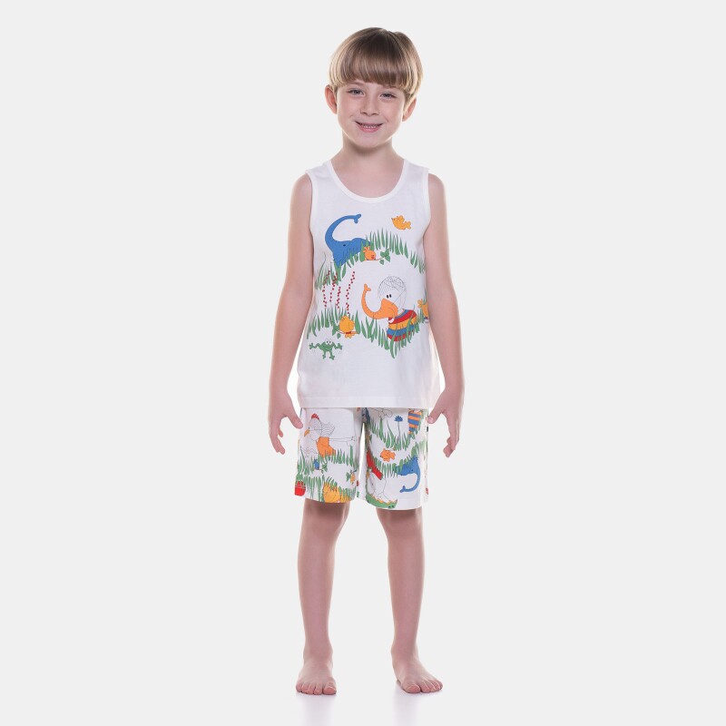 Pijama regata e bermuda