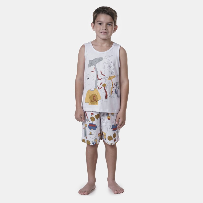 Pijama Regata e Bermuda 