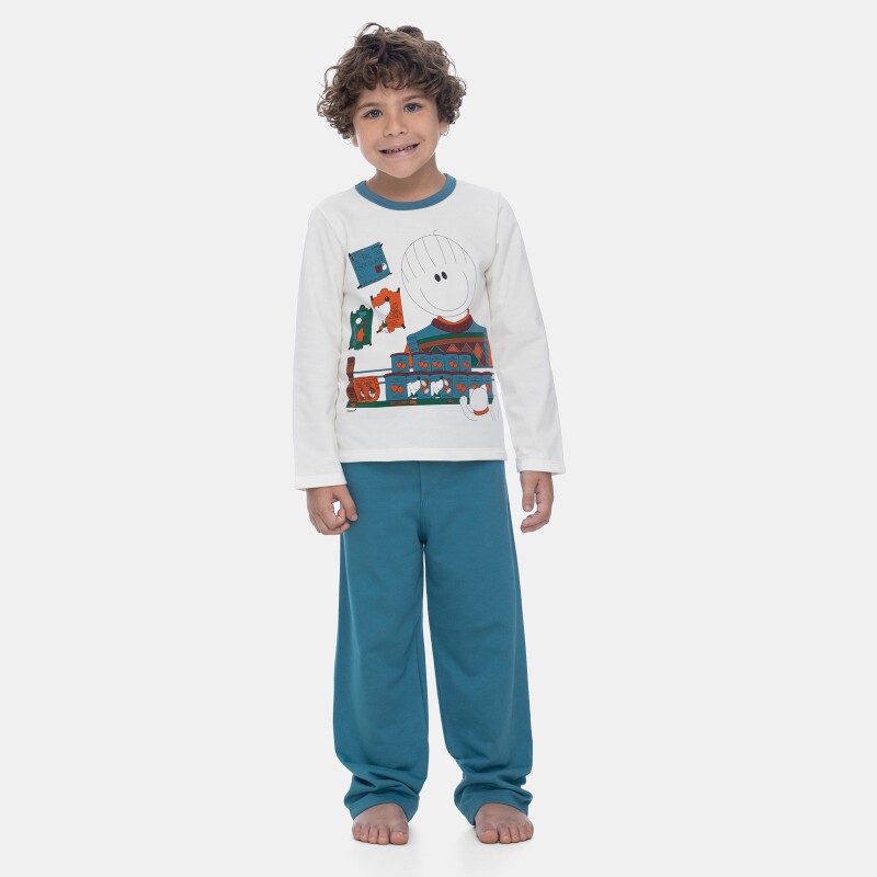 Pijama Manga Longa e Calça