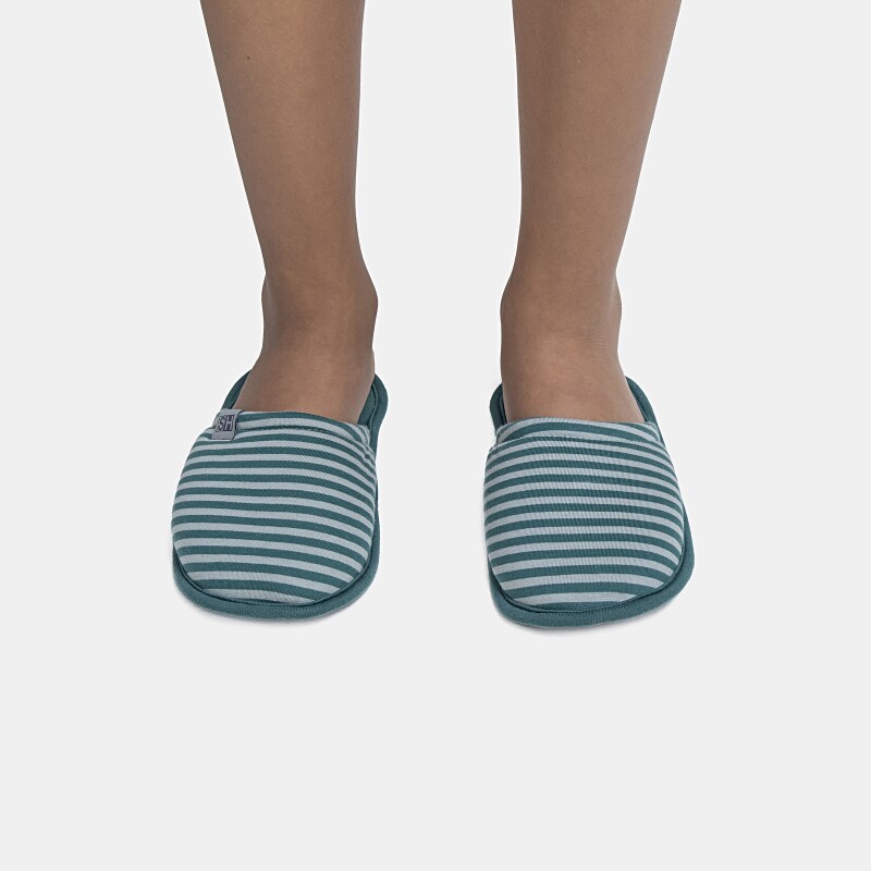 Pantufa Masculina Kids Fechada Listrada