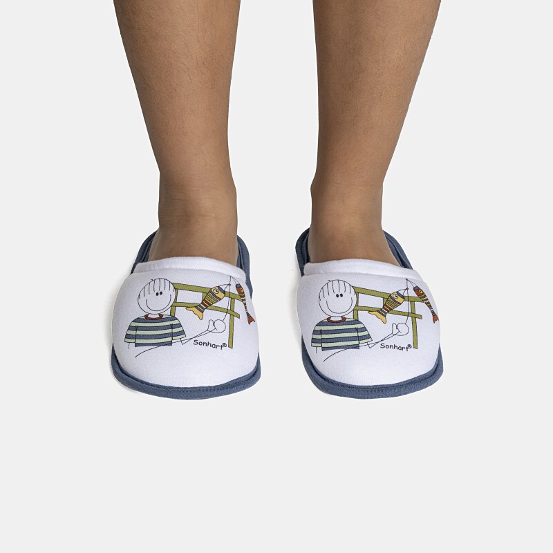 Pantufa Masculina Kids Fechada