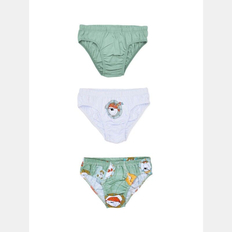 KIT CUECA INFANTIL 3 PEÇAS