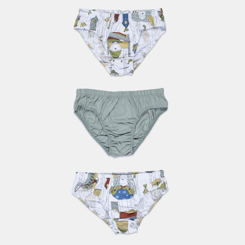 Kit Cueca Masculina Kids