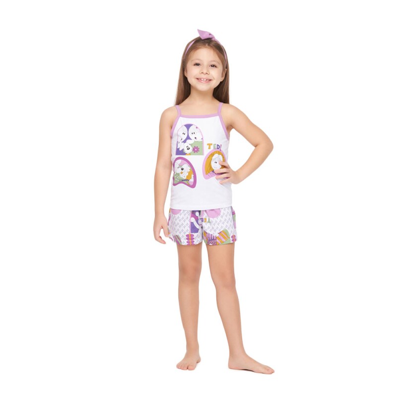 Pijama alça e short