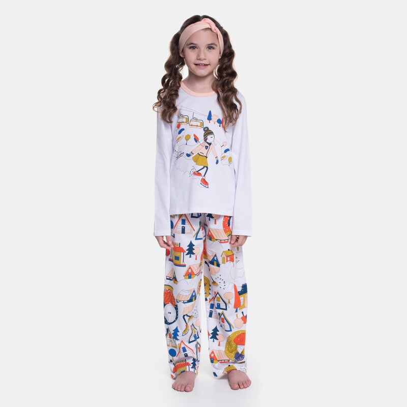 Pijama Manga Longa e Calça