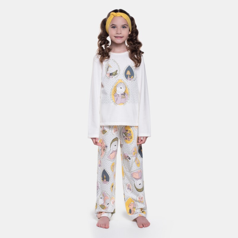 Pijama Manga Longa e Calça