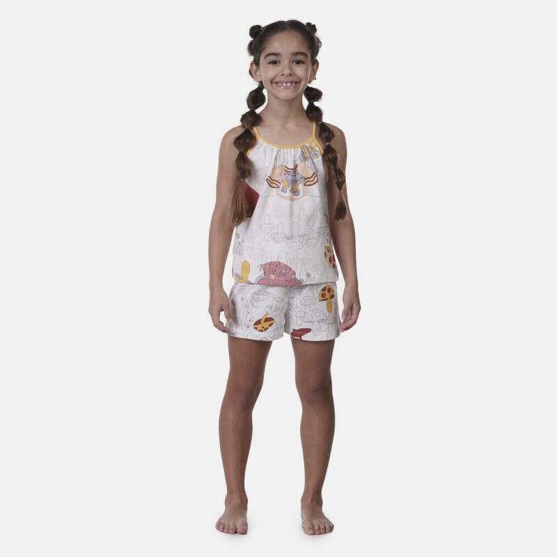 Pijama alça e short   