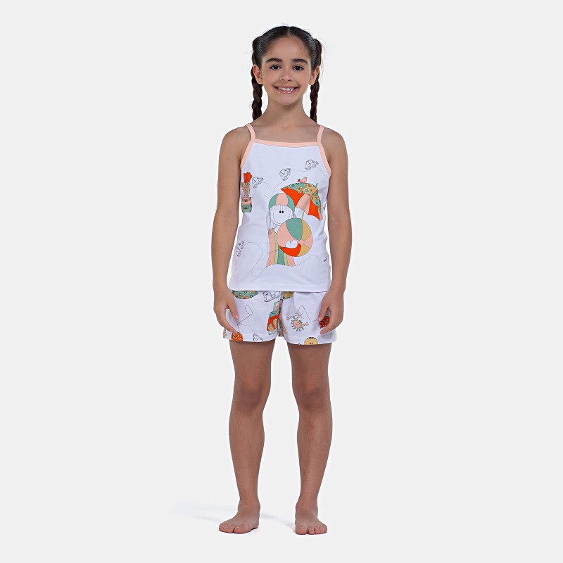 Pijama Alça e Short