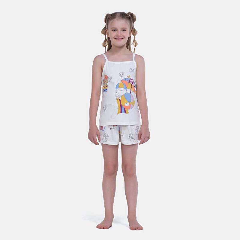 Pijama Alça e Short