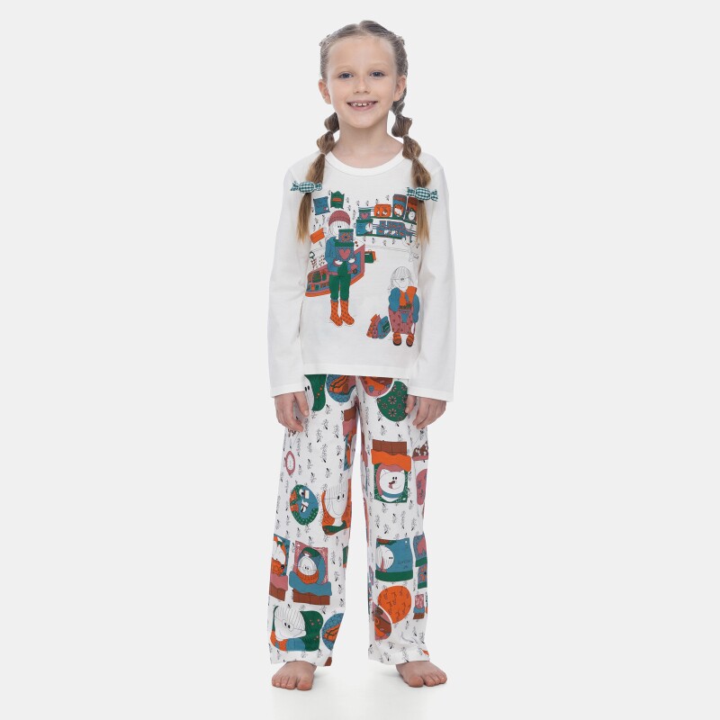 Pijama Manga Longa e Calça